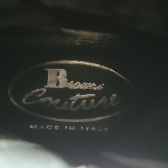 Browns Couture Made in Italy Grey Zip Boots - Picture 7 of 8